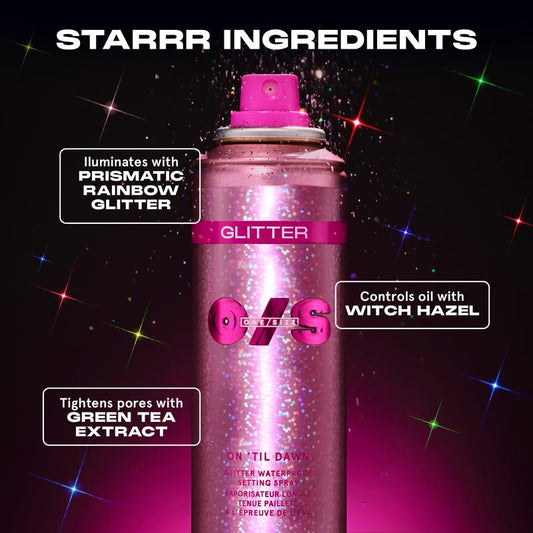 On 'Til Dawn Glitter Waterproof Setting Spray