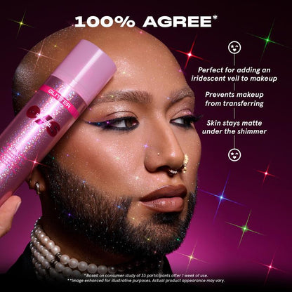 On 'Til Dawn Glitter Waterproof Setting Spray
